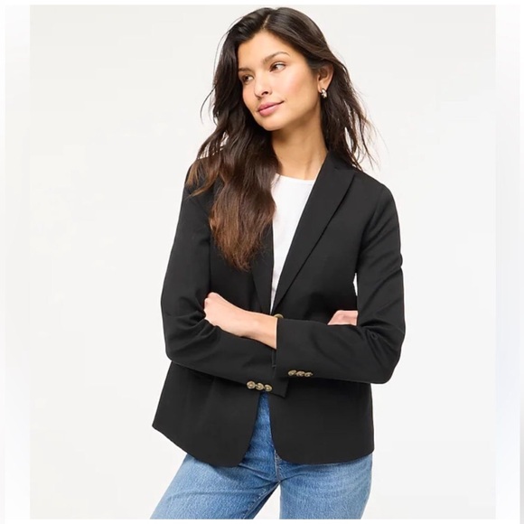 J Crew Blazer 4 Schoolboy Black